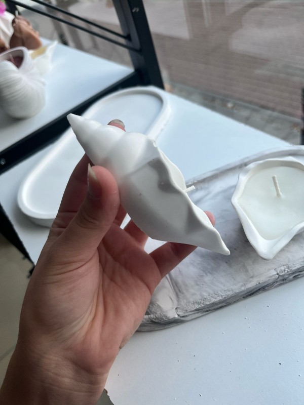 İstiridye Dekoratif Mum